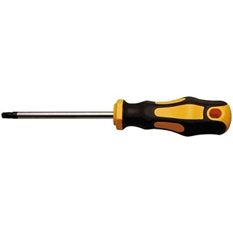 KRAFTMANN 7844-T27 TOURNEVIS TORX T27, ARGENT/JAUNE/NOIR