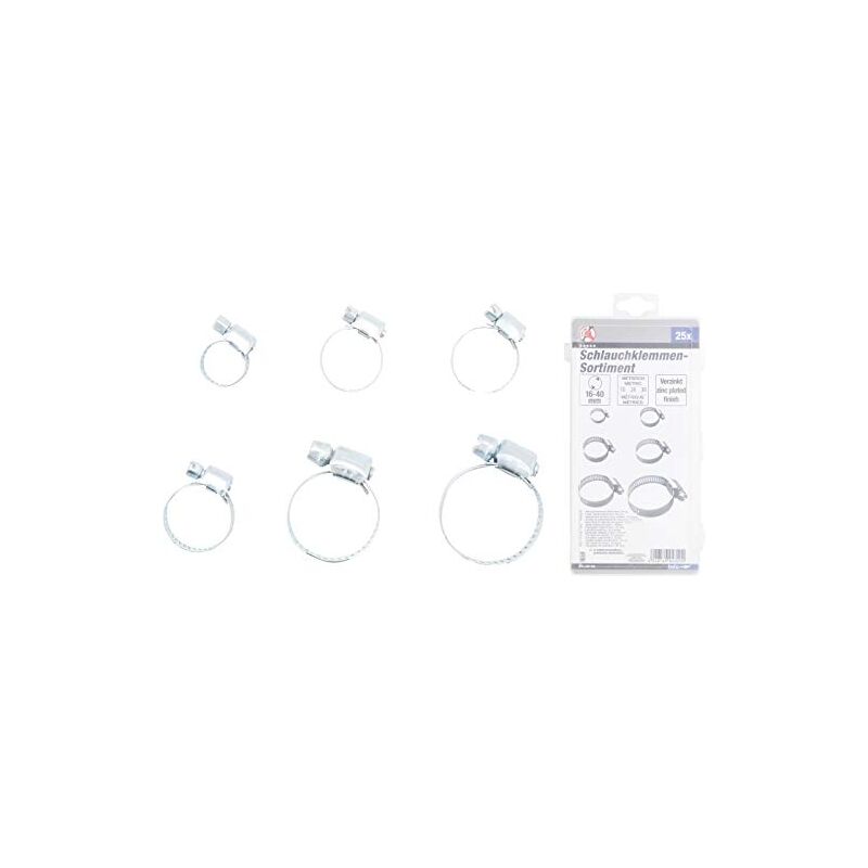 Bgs Technic - kraftmann 88182 assortiment de pince pour colliers 25 pièces