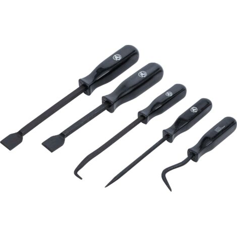 Kraftmann 9132 - Raschietto e gancio-set, 5 pezzi
