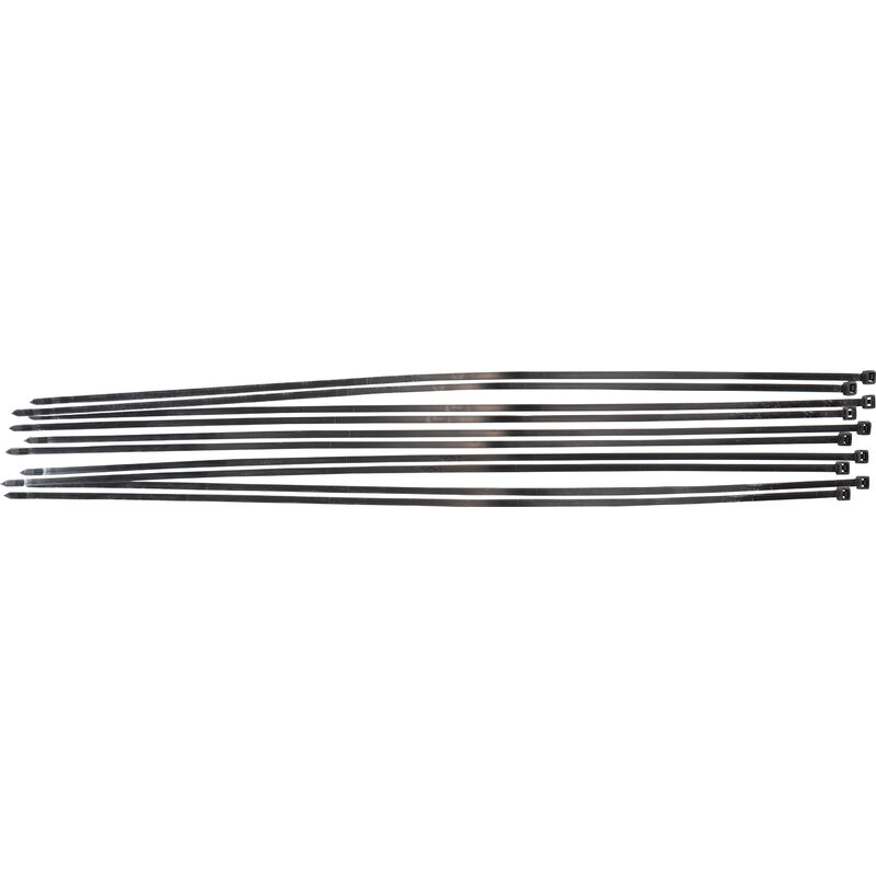 

Bridas | negros | 8,0 x 900 mm | 10 piezas - Bgs Technic