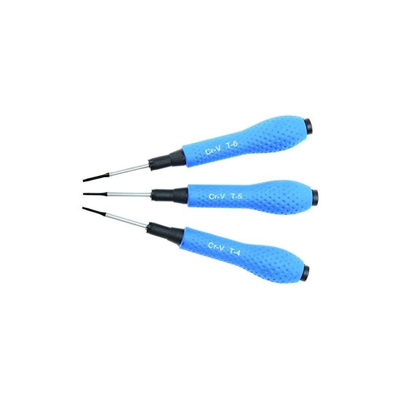 Force homme de tournevis précision, longueur: 140 mm, 3 pièces, 803