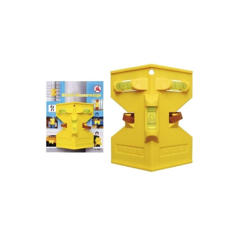 Bgs Technic - kraftmann niveau à bulle d'angle pour poteau