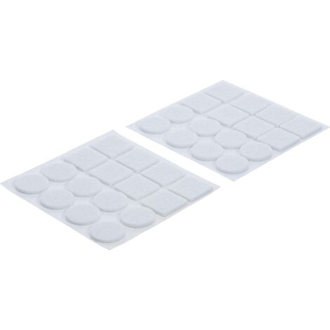 KRAFTMANN PATIN FEUTRE BLANC, 32 PIÈCES 80860
