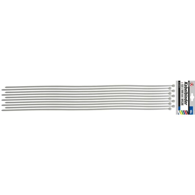 

Bgs Diy 80779 | Surtido De Sujetacables | Blancos | 8,0 X 1000 Mm | 10 Piezas