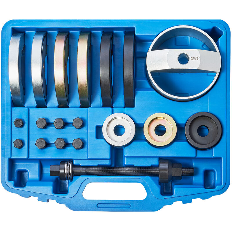 Kraftplus - K.267-2662 Outil de roulement de roue - Montage et démontage unité de roulement de moyeu ø 62, 66, 72 mm compatible avec vw Audi Skoda