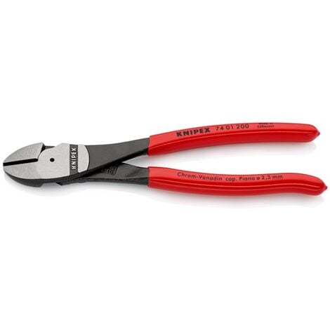 Knipex 74 01 140 Werkstatt Kraft-Seitenschneider mit Facette 140 mm