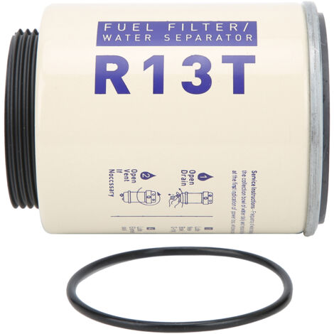 Kraftstoff-Wasser-Abscheiderfilter für kleine landwirtschaftliche Außenbordmotoren, Ersatzfilter R13P R13T, 99% Wasser- und Schmutzfiltration.