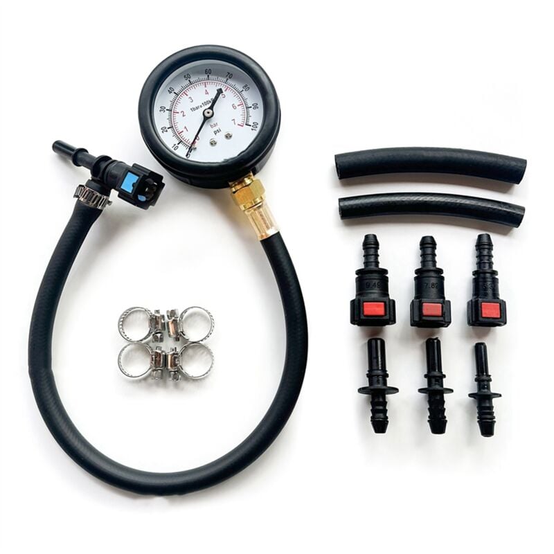 Image of Tlily - Kraftstoffdruckprüfset, Messgerät, Einspritzpumpentester für Auto, Motorrad, lkw