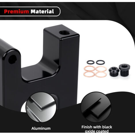 Kraftstofffilter-Bypass-Kit kompatibel mit Dodge Ram 5.9 und 6.7 Cummins (2003-2009) (ein Kit)