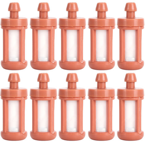Kraftstofffilter kompatibel mit Stihl 064, 065, MS180, MS210, MS230, MS250, MS381 – 10er-Packung, Hochleistungskunststoff