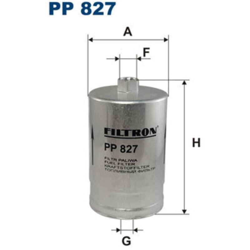 Oem Kraftstofffilter Pp827 Filtron