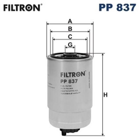 Kraftstofffilter PP837 Filtron
