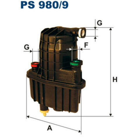 KRAFTSTOFFFILTER PS9809 FILTRON