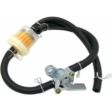 Kraftstofffilter und Benzinschlauch für Motorräder, schwarz, für 50-150 cm³ ATV/Quad, 68 g