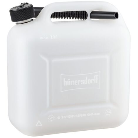 Kraftstoffkanister 10 Liter Benzinkanister, Dieselkanister transparent