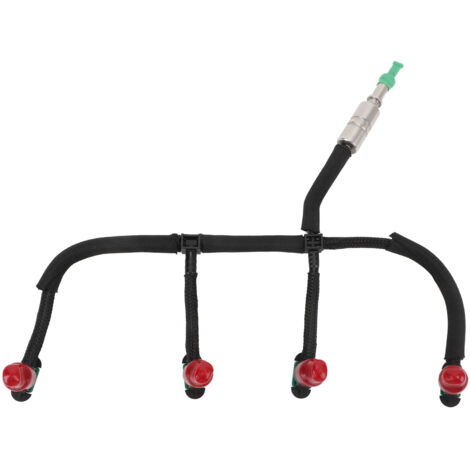 Kraftstoffrücklaufschlauch, LR051528 Langzeitverwendung, Kraftstoffleckschlauch aus Metall und Gummi 2 2007-2014 2.2 Einfache Installation für Modelle.