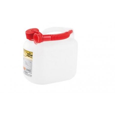 Kraftstofftransportbehälter, Fassungsvermögen 5 l, Kunststoff, transparent