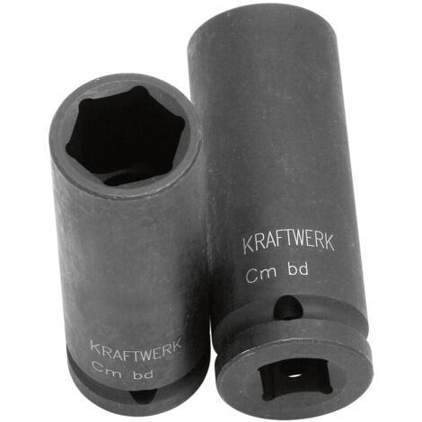 Kraftwerk 1/2" Tiefe Schlag-Stecknuss 13 mm