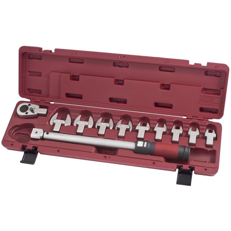 Kraftwerk - Set Chiave din. con chiavi testa a forchetta 1/2' 40-200 Nm