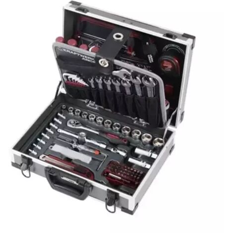 Kraftwerk – Malette de rangement 102 pièces – Dimensions 365 x 265 x 133 mm – Outils pour travaux de maintenance – Poids 5 kg