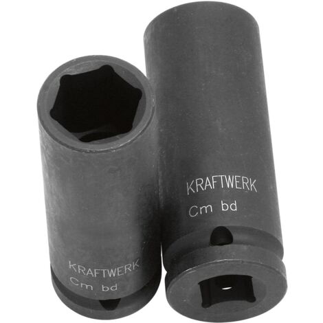 Kraftwerk Tiefe Schlagnuss 1/2" 17 mm