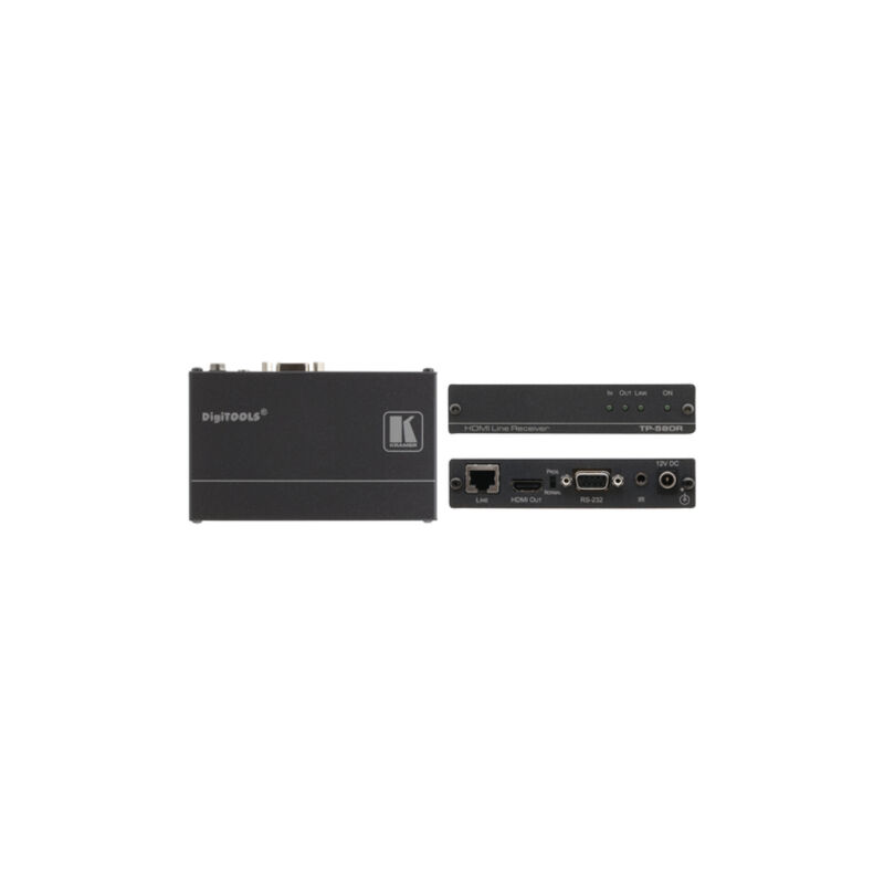 

receptor sobre par trenzado hdbaset hdmi 4k uhd, rs-232 bidirec ir. 4k@60 uhd (4:2:0). max.- - Kramer