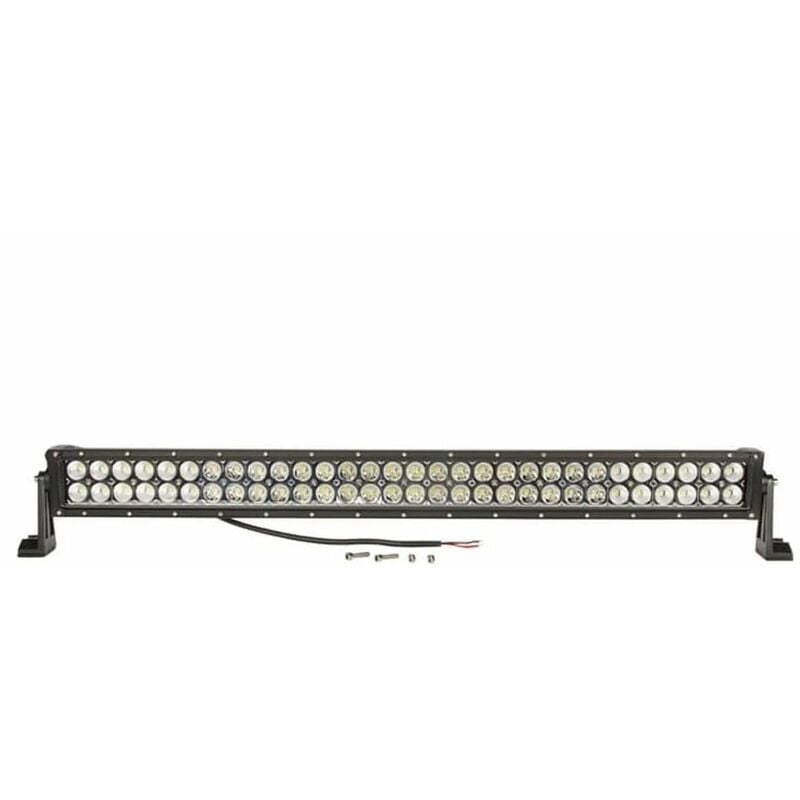 Kramp LA10303 - Barre lumineuse de travail LED, 180W, 15300 lm, rectangulaire, 12/24V -