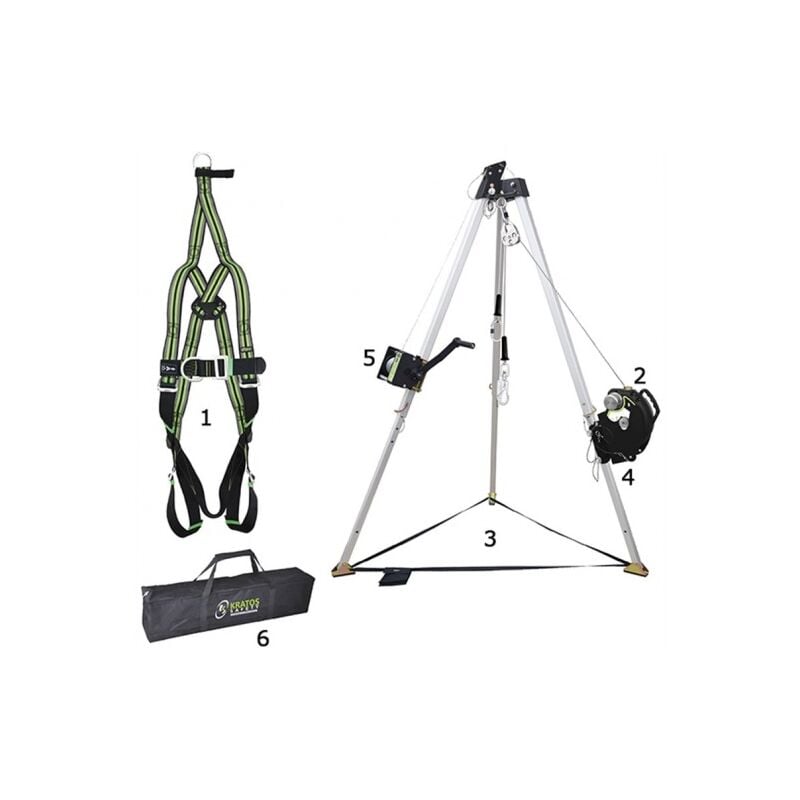 Kit pour espaces confinés - Kratos Safety