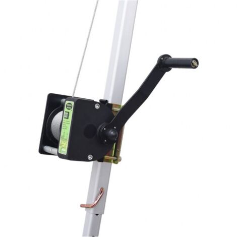 KRATOS SAFETY - Treuil de sauvetage et de travail 20 m câble Inox, pour Trépied, MultiSafeWay & EasySafeWay