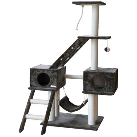 Kratzbaum Granat 150 cm Dunkelgrau Kerbl - N/A