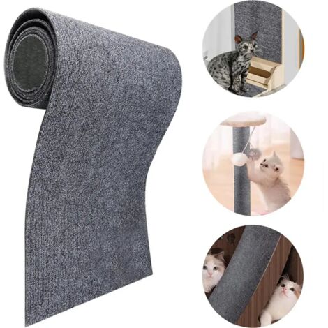 Kratzfeste Matte für Katzen – 40 cm x 2 m, Schutzhülle für Sofa und Kratzbaum, selbstklebend, robust & schützt Möbel vor Kratzern