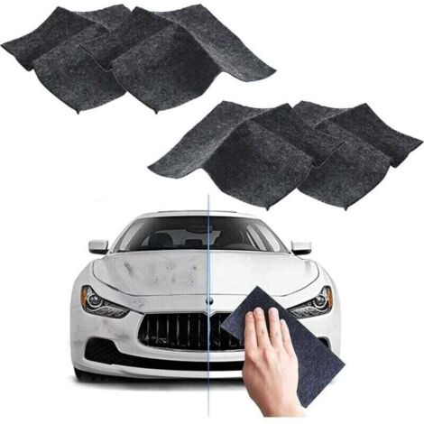 Kratzfeste Reparaturtücher fürs Auto können Kratzer und Flecken effektiv entfernen und die Farbe der Autooberfläche wiederherstellen.