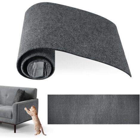 Kratzfester Sofaschutz für Katzen, selbstklebender Kratzbaum 30 x 100 cm, schützt Teppiche und Möbel, individuell zuschneidbar