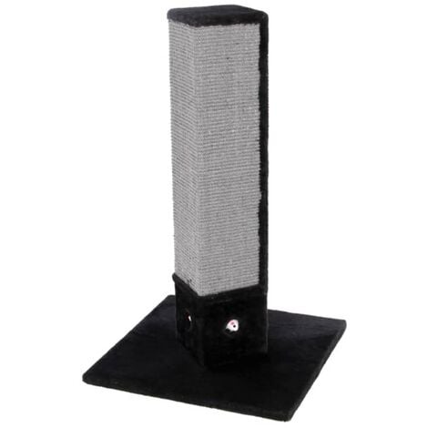 Kratzsäule 4-Corner 80 cm Schwarz Kerbl - Schwarz