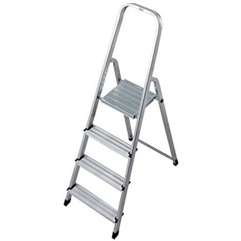 Krause 000705 Échelle pliante aluminium argenté 2,8m