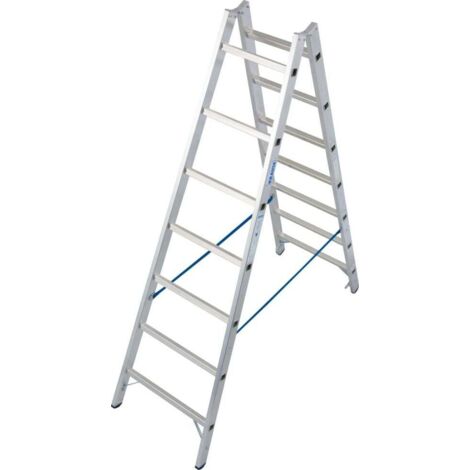 Krause Aluminium-Doppelleiter STABILO 3,30 m Doppelstufenleiter