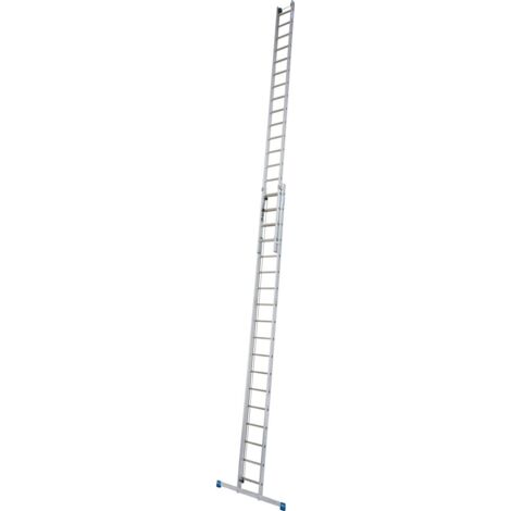 Krause Aluminium-Seilzugleiter STABILO 6,05 m Schiebeleiter