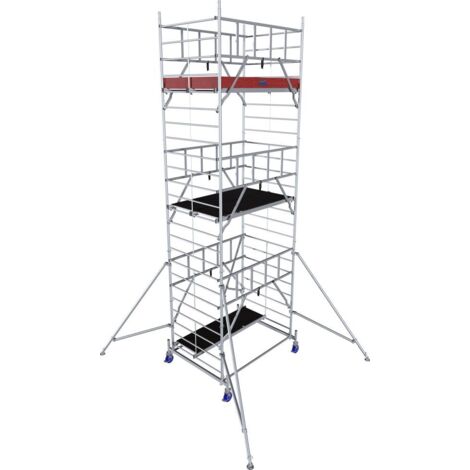 Krause Fahrgerüst MONTO ProTec XXL Aluminium 7,30 m Baugerüst