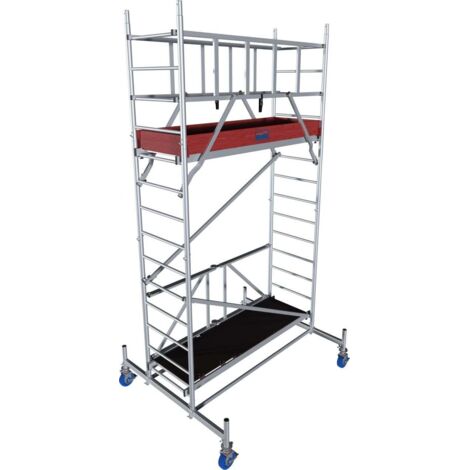 Krause Faltgerüst MONTO ProTec XS Aluminium 4,80 m Fahrgerüst
