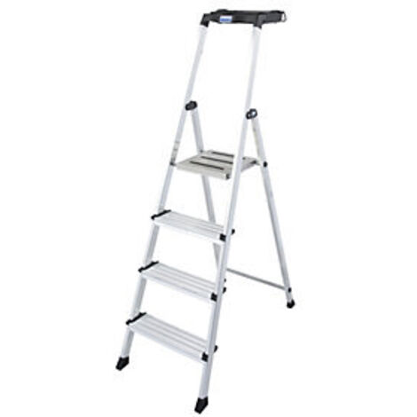 KRAUSE Scala a libro in alluminio con sistema MultiGrip 4