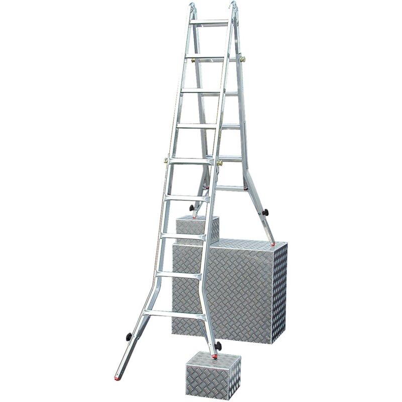 Aluminium-teleskopleiter Monto Televario 6, 05 M Teleskopleiter - Krause