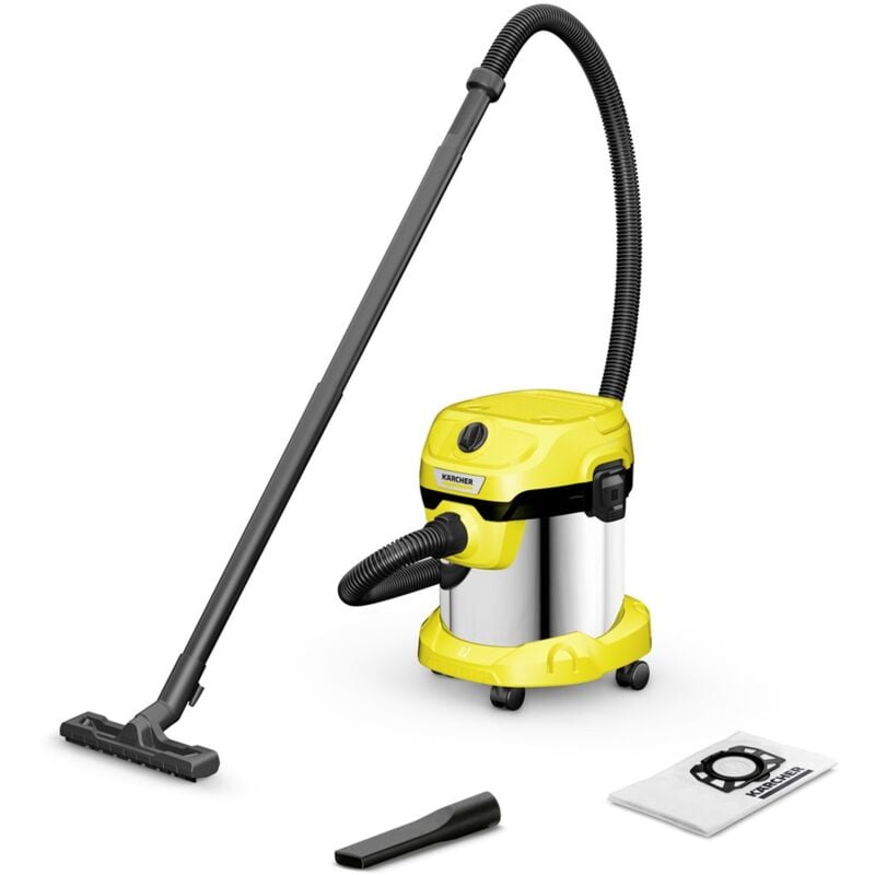Karcher - Aspirateur tambour Kärcher V-15/4/18 15 l Sec 1000 w Sac à poussière