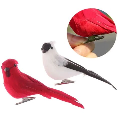 Kreative Schaum Feder Künstliche Papageien Vogel Modell Für Home Outdoor DIY Hochzeit Dekoration