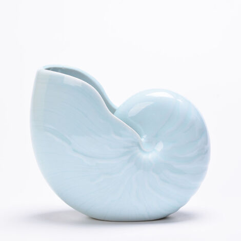 Kreative weiße Keramikvase für kleine Blumen [Material: Keramik, Lieferumfang: 1 Vase]