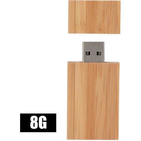 Kreativer USB-Stick aus Holz, 8 GB, Baustein-USB 2.0