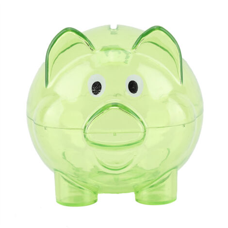 Kreatives und farbenfrohes Sparschwein-Geschenkset für Geburtstage (Grün)