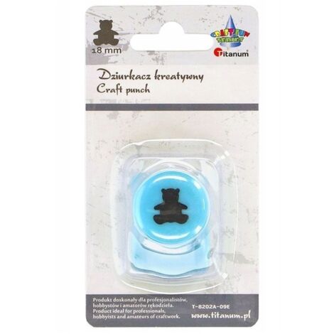 Kreativstanzer 18 mm, 9 Teddybären