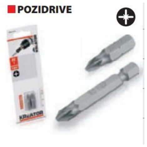 KREATOR - 2 INSERTI IN ACCIAIO S2 PUNTACROCE PZ3