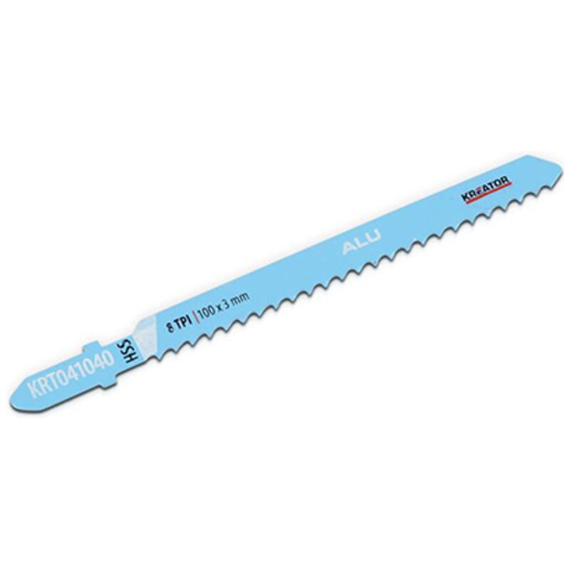 Blister da 2 lame per seghetto alternativo t 100mm alluminio krt041040