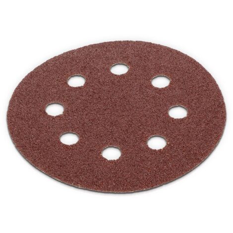 KREATOR 25 disques abrasifs pour ponceuse - 125 mm Auto-agrippante 80